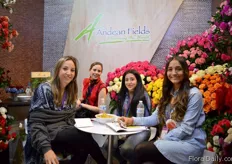 The team of Andean Fields. They mainly grow roses and carnations in four farms in Colombia. Their main markets are Australia, Japan and the US.