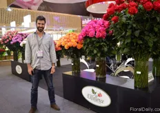 Pablo Restrepo Samper of Excellence. They grow 5 percent red roses and 50 percent colored roses in a around 20 ha sized greenhouse in Colombia.