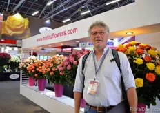 Peter van de Pol of Plant Research Overberg was also visiting the show.