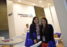 Aura Maria Camargo and Yamid Stella Munoz Zuniga of KLM Airfrance.