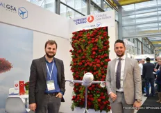 Ahmet Necati Erdem and Osman Tunc of Turkish Airlines.