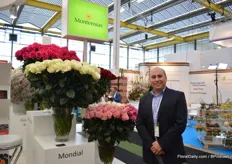 Diego Salgado of Monterosas. They produces roses in a 8 ha sized greenhouse in Ecuador. Their main markets are Russia and Europe.