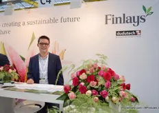 Joost van Doorn of Finlays. Finlays has farms in three areas in Keny and exports them mainly to the UK and the Netherlands, where they are being transported to the rest of Europe.