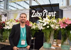 Luke Broersen of Zabo Plant. They export lily bulbs.