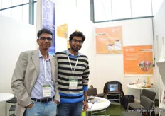Narendara Kumar and Kartlik Raja of Sun Biosystems.