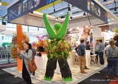 The stand of Dutch Flower Group.