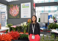 Simona Di Fidi of Flora Toscana. This cooperation supplies techinical facilities for professionals and the marketing of cut flowers, foliages and pot plants produced by the member grower companies.