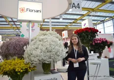 Christina Garcia of Florsani. They grow gypsophila an solidago on a 35 ha sized farm in Ecuador. They are the only one that produces the My Pink Gypsophila in Ecuador. Their main export markets are Russia, Holland, Italy, Spain, US, South Africa and Australia.
