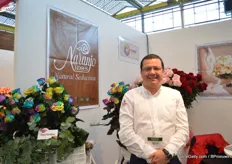 Adrian Moreno of Naranjo roses.