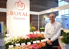 Tom Biondo of Royal Flowers. This Ecuadorian farm in Ecuador produces roses and hortencias. In the future, the hortensias will become a larger part of their production volume. More on this later on FloralDaily.