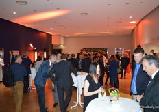 The International Grower of the Year Awards Gala dinner started with a reception.