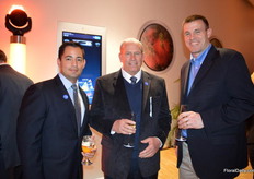 Michael Vera and Chuck Zala of Costa Farms and Jim Kennedy of Ball Horticultural.