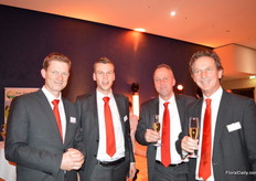 Jan Schuttrups, Stef de Jong, Coert Rasenberg and Ton van Mil of Royal Brinkman.
