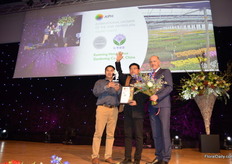"Kunming Hongzhihue Gardening won the silver award in the young plants category. The jury says: "This company demonstrates ambition and business acumen by both satisfying the rapidly increasing demand for plants and flowers in China and at the same time developing a very successful export trade with Japan. A good propagator working according to the best world standards. It has significant potential for further growth as well."