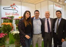 The team of Del Golfio. They grow differnt types of Flowers in Italy.