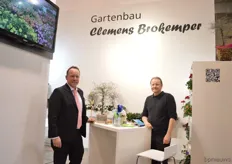 Clemens Brokemper and Marcus Bleichert of Gartenbau Brokemper.