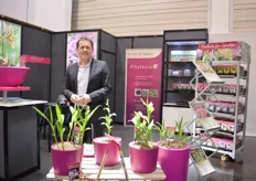 Pascal Lambé from Phytesia. He grows young and finished garden orchids in France.