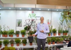 Asaf Nir from Nir Nursery holding a new variety which is not named yet.