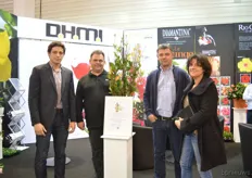 "The Lannes Family with the IPM Innovation Award 2016for their Mandevilla x sanderi DIAMANTINA 'Orange Coral' In the "Tub Plants" category."