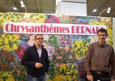 Benoit Bernard and Benjamin Hortolan of Chrysanthemes Bernard.