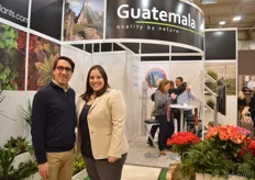 Fernando Cabarros and Claudia de Leon Aguirre of Guatemala Pacit.