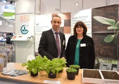Hagen Knafla and Andrea Kairkosch of Quality Assurance Association Substrates for Plants.