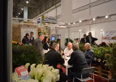 The booth of Flora Toscana.
