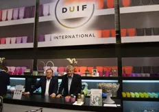 Jan van Haaster and Theo Verdonkschot from Duif International, one of the major players in the field of added value products.
