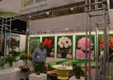 Ed Kleijbeuker from Green Works, breeder and propagator of potted plants, summerflowers and pionies.