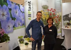 Remco Peerdeman and Simone Helbing from younplant producer AllPlant.