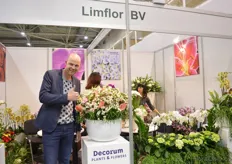 Jeroen Boon of Decorum is also visiting the show. Decorum supports the dealers towards their clients.