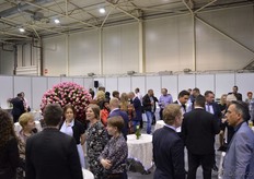 Many visitors at the 10 year anniversary celebration.