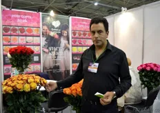 Fernandoo Brito of Ebfcargo. The transport flowers and also the roses of Rosas del Corazon from Ecuador to Kiev.