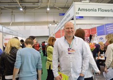 "Peter Grootscholten of PegroFlora. He exports flowers and plants from the Netherlands to Ukraine and visits the show to meet some clients. "Even though our export volumes increased drastically, the situation is stable again and the people are positive regarding recovering from this situation. However, it all depends on how the exchange rates will develop", he says."