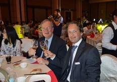 Martin Olde Monnikhof, Agriculture Counsellor of the Embassy of the Kingdom of the Netherlands, and Mattijs Bodegom, Head of Marketing and Communications at Anthura