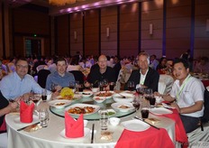 Hans Andersson of Svensson, Edgar Dibbelink and Peter Bak of Corn Bak, Martin Helmich and Tiger of Hoogendoorn