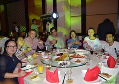 Frank Scholten of Chrysal and AJ Schep of 3House production in the back.