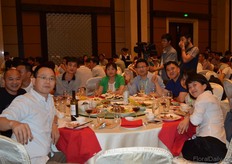 On the right Chris Shao of Ridder Hortimax.