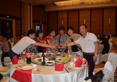 Song Gao and Jianfeng Dai of Philips on the right.