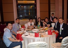 Song Gao and Jianfeng Dai of Philips on the right.