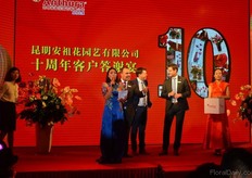 The party was concluded with a magic show