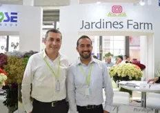Troy Graham from Logiztik Alliance and Andrés Flores of Jardines Farm. This Ecuadorian flower grower already has some customers in China, but would like to expand in this market.