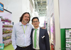 Mark van der Zanden van Logitec Plus and Mark Ma From Visser.