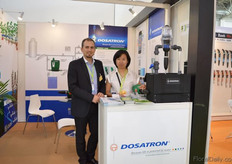 Patrice Amblard and Amy Shi from Dosatron.