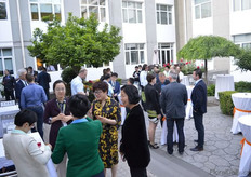 After the show, the Dutch Embassy organized a networking diner.