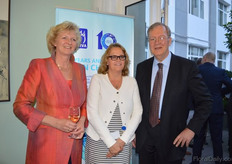 Meiny Prins from Priva, Nynke Runia and Martin Olde Monnikhof from from the Embassy of the Kingdom of the Netherlands.