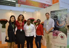 The team of Sian Roses are exploring the opportunities to export to China.