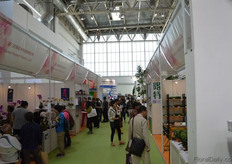 The exhibition floor.