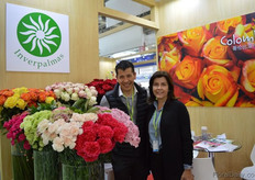 jose Enrique Gutierrez and Maria Alejandra Michelsen from Inverpalmas.