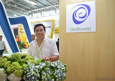 Jaime Ruiz of Avri Farms. He has no customers yet in China, but sees good oppertunities.